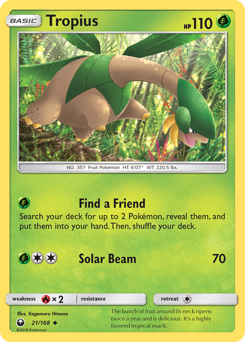 Tropius #21 PSA 10