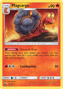 Magcargo #24 Celestial Storm