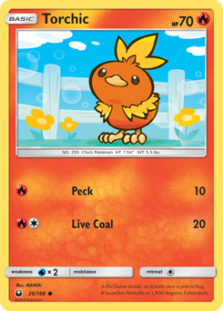 Torchic #26 Celestial Storm