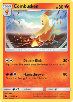 Combusken #27 Celestial Storm