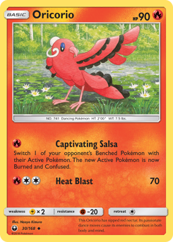 Oricorio #30 Celestial Storm