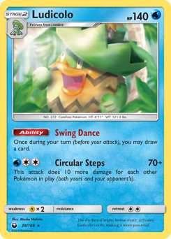 Ludicolo #38 Celestial Storm