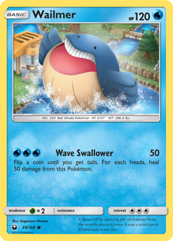 Wailmer #39 Celestial Storm