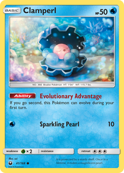 Clamperl #41 Celestial Storm