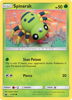 Spinarak #5 PSA 10
