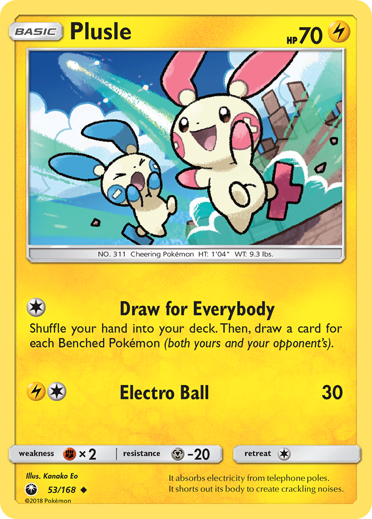 Plusle #53 Celestial Storm
