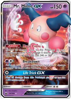 Mr. Mime-GX #56 Celestial Storm