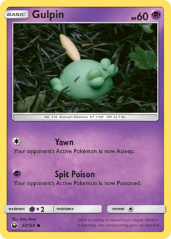 Gulpin #57 Celestial Storm