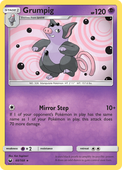 Grumpig #60 Celestial Storm