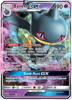 Banette-GX #66 Celestial Storm