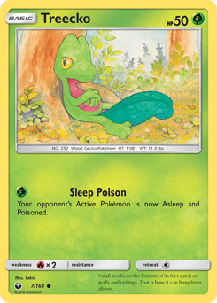 Treecko #7 Celestial Storm