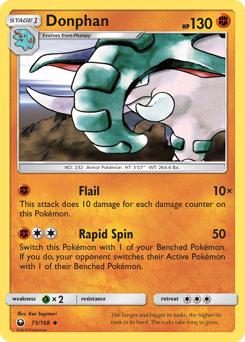 Donphan #73 Celestial Storm