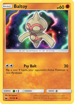 Baltoy #78 PSA 10