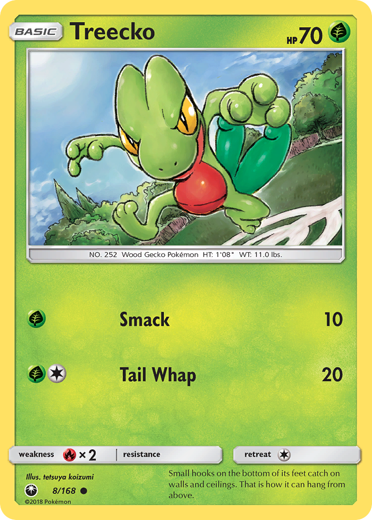 Treecko #8 Celestial Storm