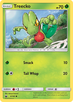 Treecko #8 Celestial Storm