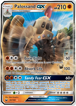Palossand-GX #82 Celestial Storm