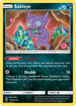 Sableye #88 PSA 10