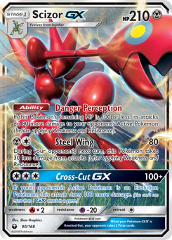 Scizor-GX #90 Celestial Storm