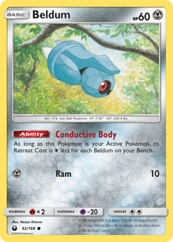 Beldum #92 Celestial Storm