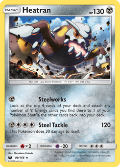 Heatran Celestial Storm #98