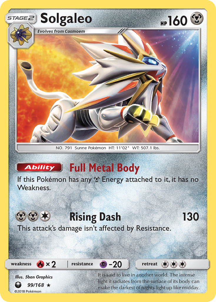 Solgaleo #99 Celestial Storm
