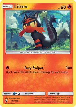 Litten #12 Dragon Majesty