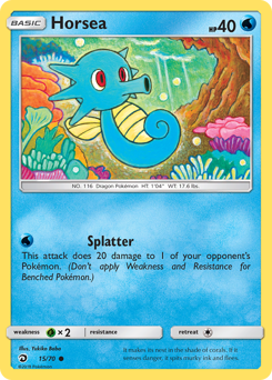 Horsea #15 Dragon Majesty