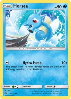 Horsea #16 Dragon Majesty