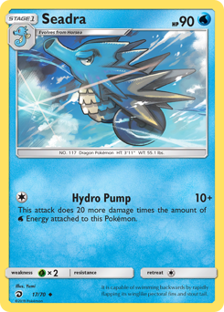 Seadra #17 Dragon Majesty