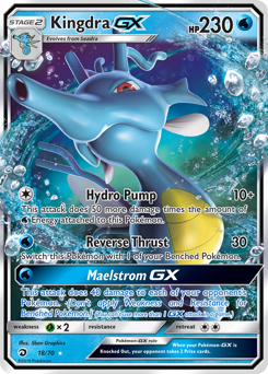 Kingdra-GX #18 Dragon Majesty