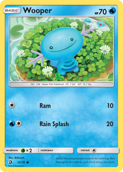 Wooper #25 Dragon Majesty