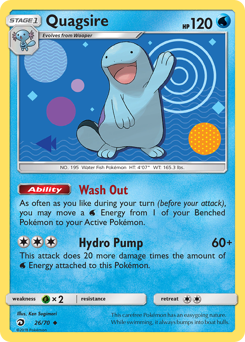 Quagsire #26 Dragon Majesty