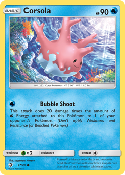 Corsola #27 Dragon Majesty