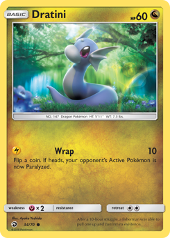 Dratini #34 Dragon Majesty