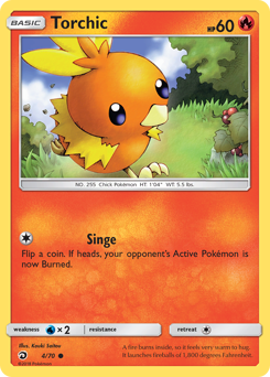 Torchic #4 Dragon Majesty