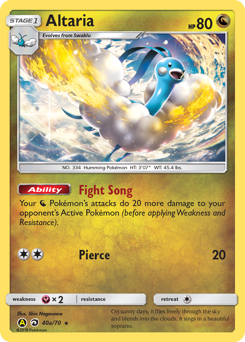 Altaria #40A Dragon Majesty