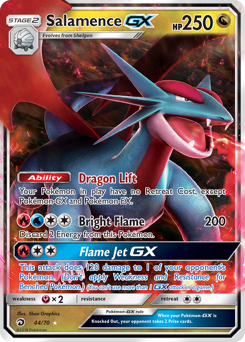Salamence-GX #44 Dragon Majesty