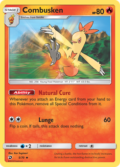 Combusken #5 Dragon Majesty