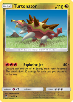 Turtonator #50 Dragon Majesty