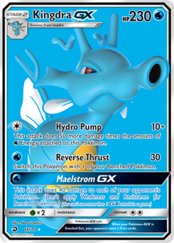 Kingdra-GX #66 Dragon Majesty
