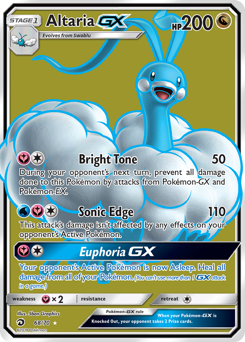 Altaria-GX #68 Dragon Majesty
