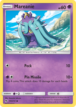 Mareanie #105 Lost Thunder