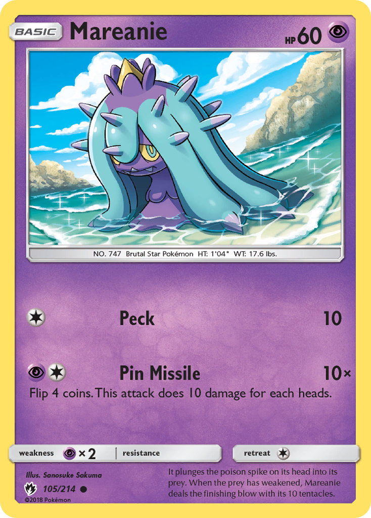 Mareanie #105 Lost Thunder
