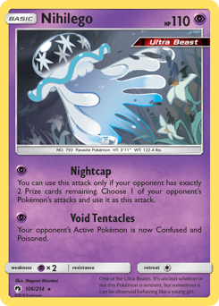 Nihilego #106 Lost Thunder