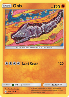 Onix Lost Thunder #109