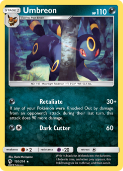 Umbreon #120 Lost Thunder