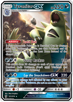 Tyranitar-GX #121 Lost Thunder