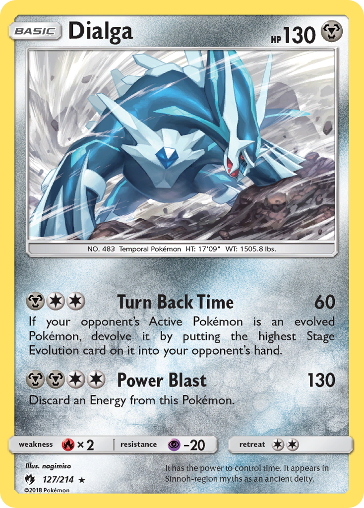 Dialga #127 Lost Thunder