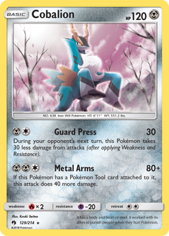 Cobalion #129 Lost Thunder