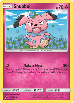 Snubbull #137 Lost Thunder